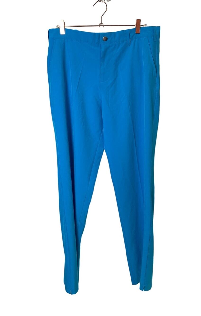 Short Par 4 Men's Ocean Blue Pavin Pant Golf Pants Size 36x32